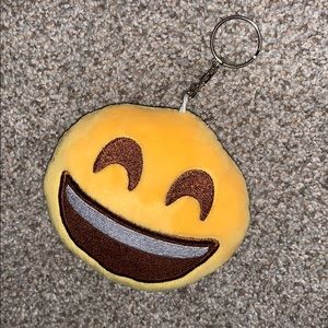 Smiley face key chain